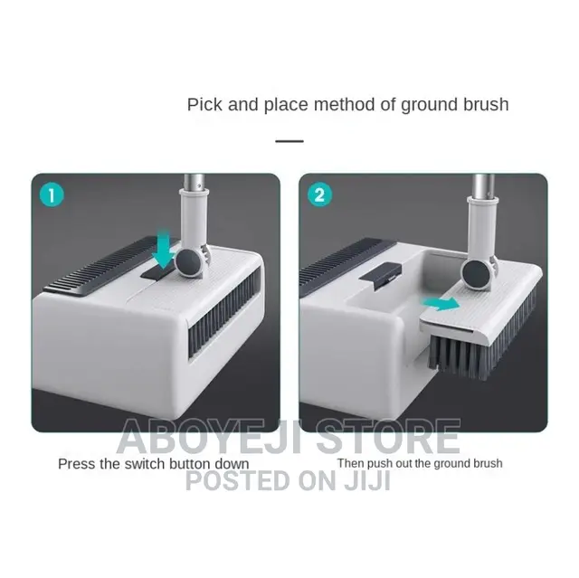 3 in 1 Broom Dustpan Set Home Folding Windproof Floo