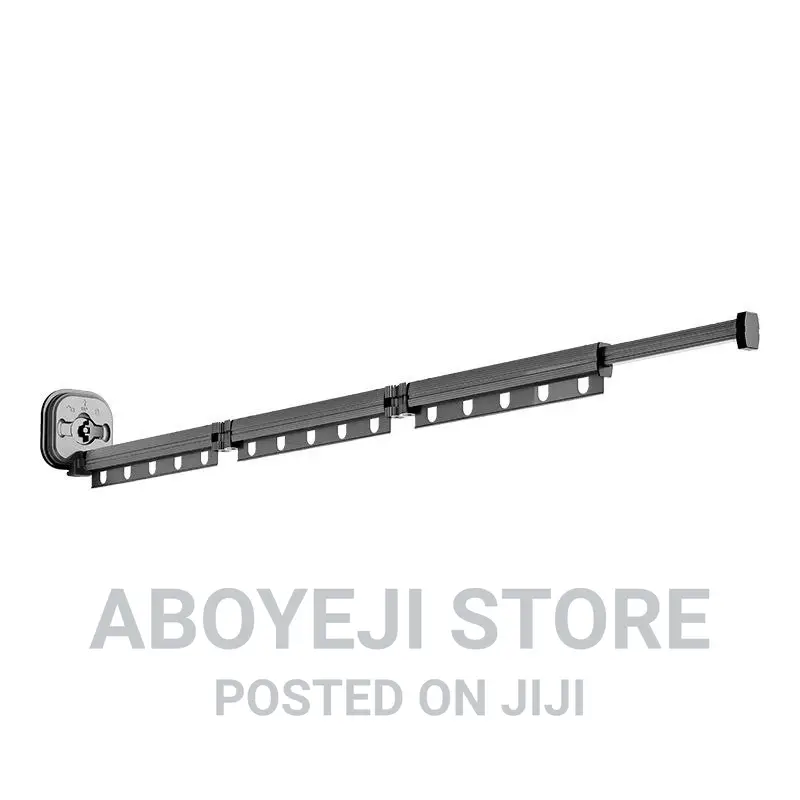 Metal Wall Display Hanging Pole for Closet With Windproof