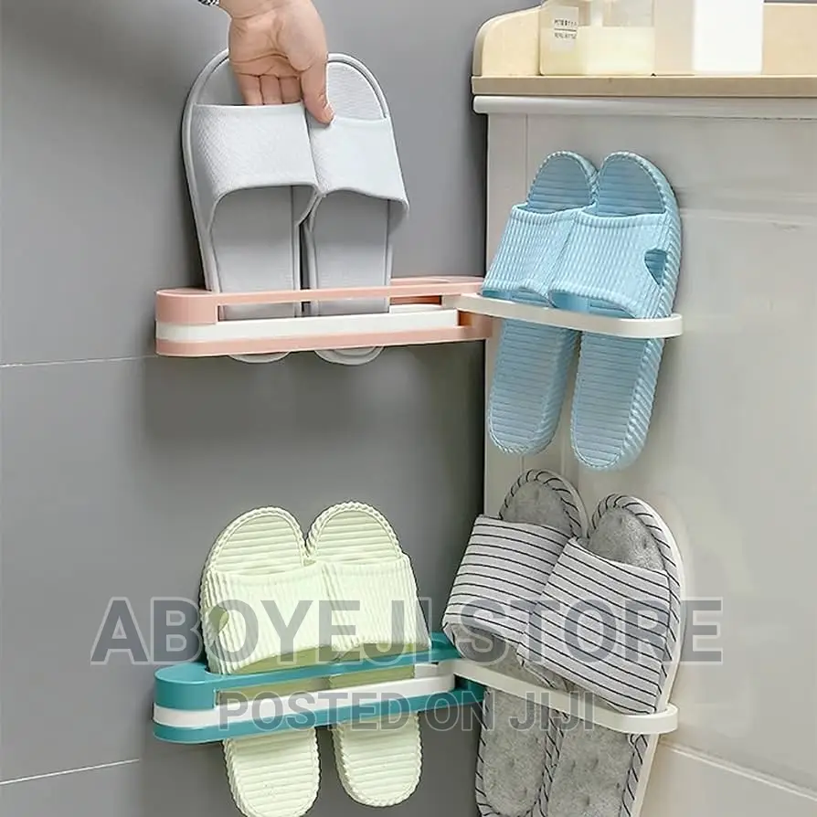 3in1 Foldable Shelf Slipper Rack Hanging Shoe Organizer,