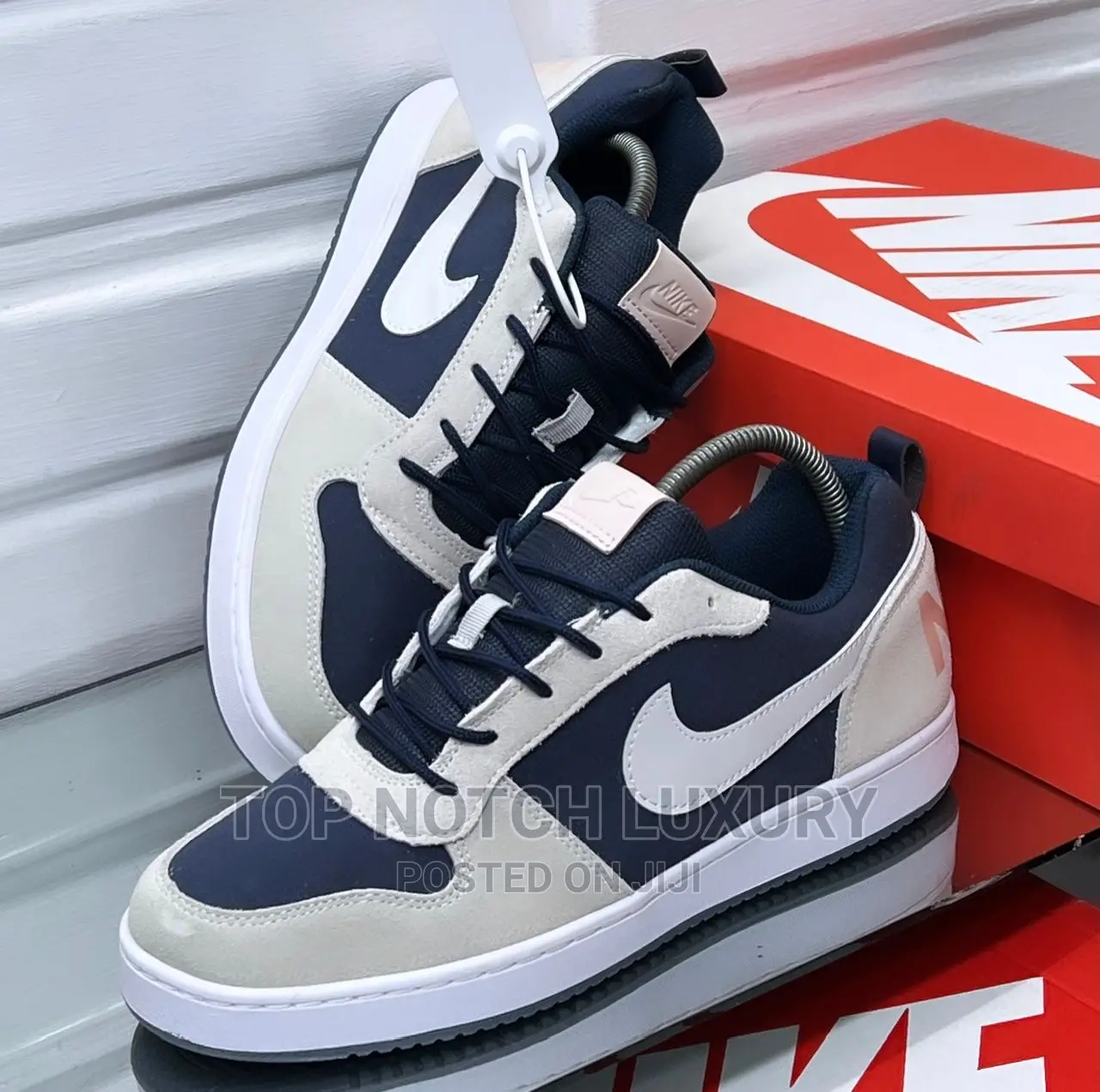Original Nike Court Borough Low Men Women Sneakers