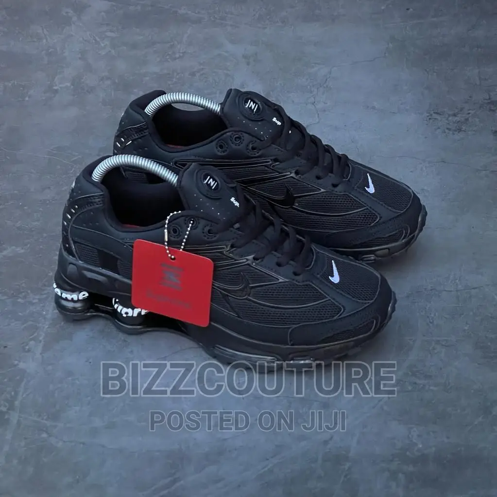 Original SUPREME NIKE SHOX Ride 2 SP Black Available Instore