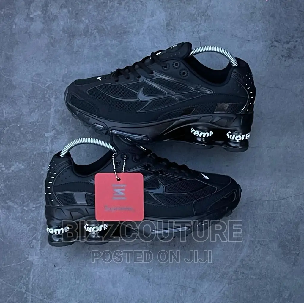 Original SUPREME NIKE SHOX Ride 2 SP Black Available Instore