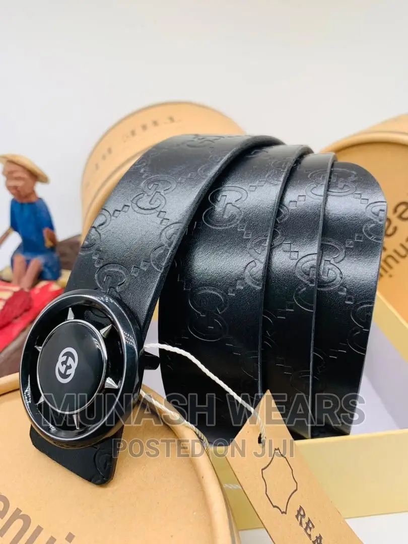 Men Luxury Leather Belts