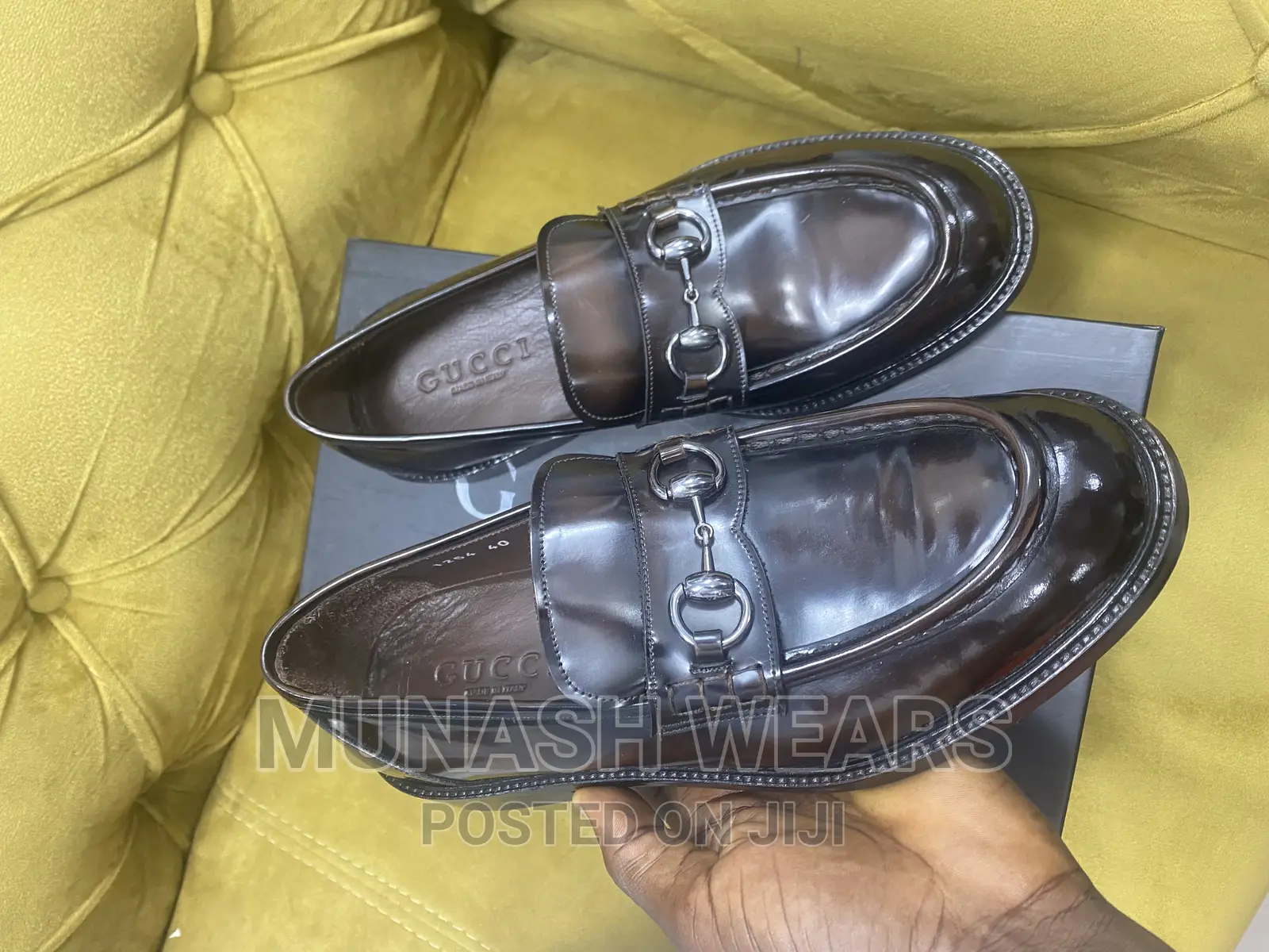 Italian Gucci Leather Shoe