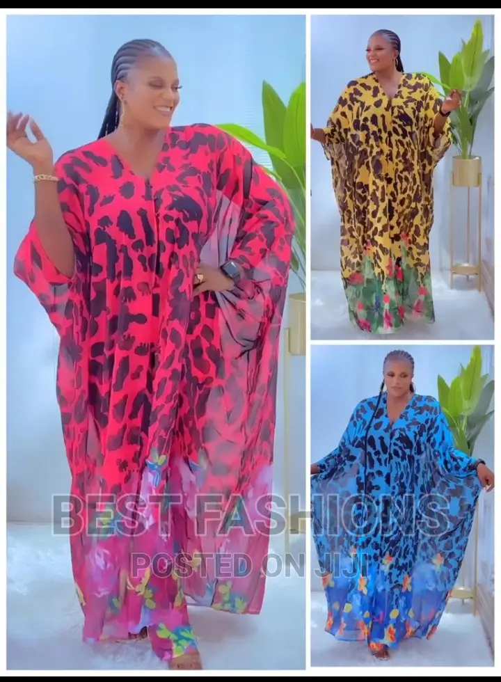 Quality Chiffon Ladies Kimono 2 Piece