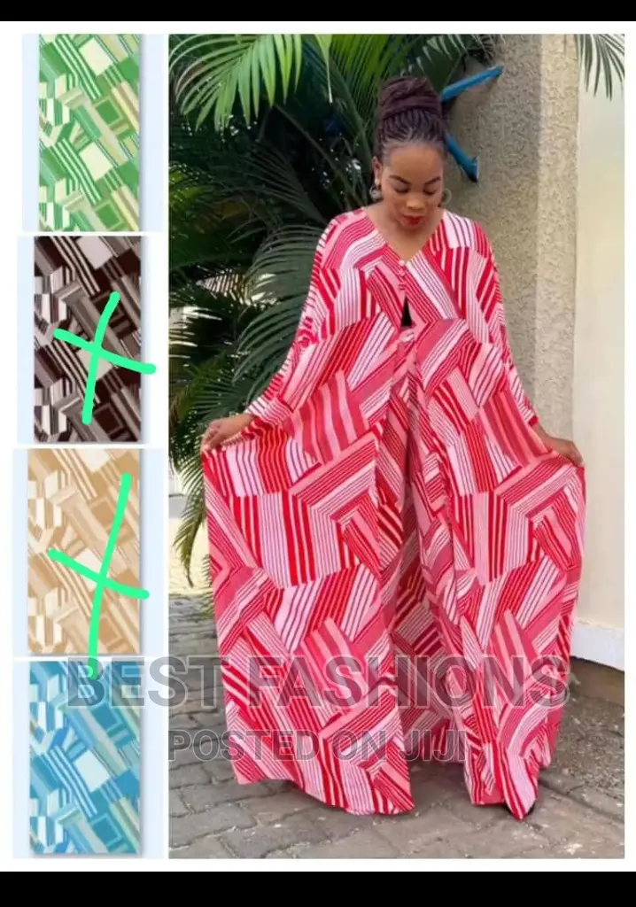 Cute Ladies Strip Chiffon Ladies Kimono 2 Piece
