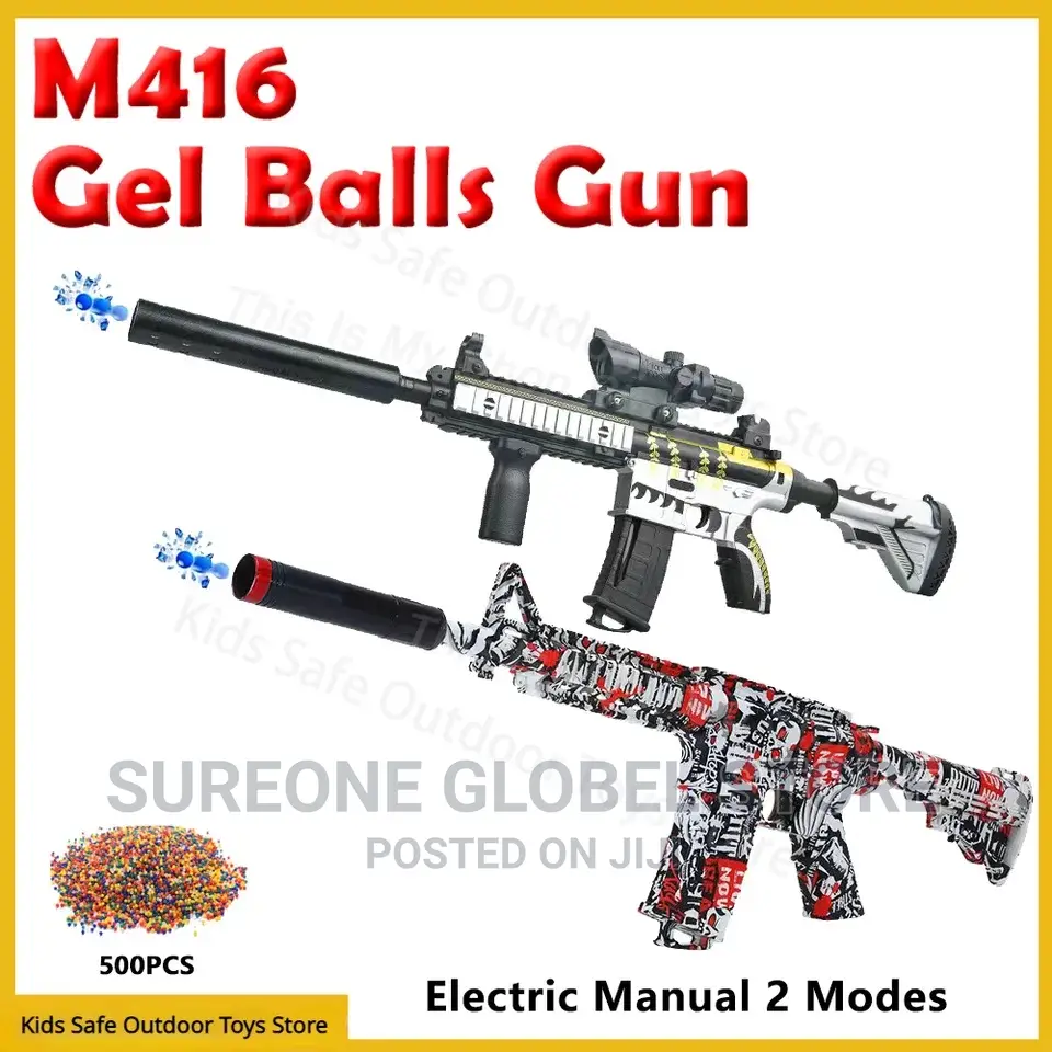 Electric M416 Toy Gun Automatic Gel