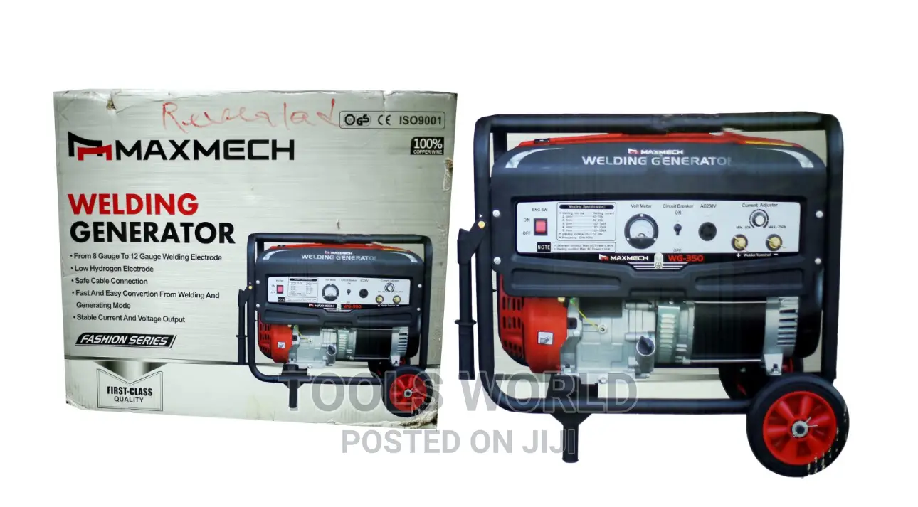 Maxmech Start and Weld Copper Wire Welding Generator 5.5kva