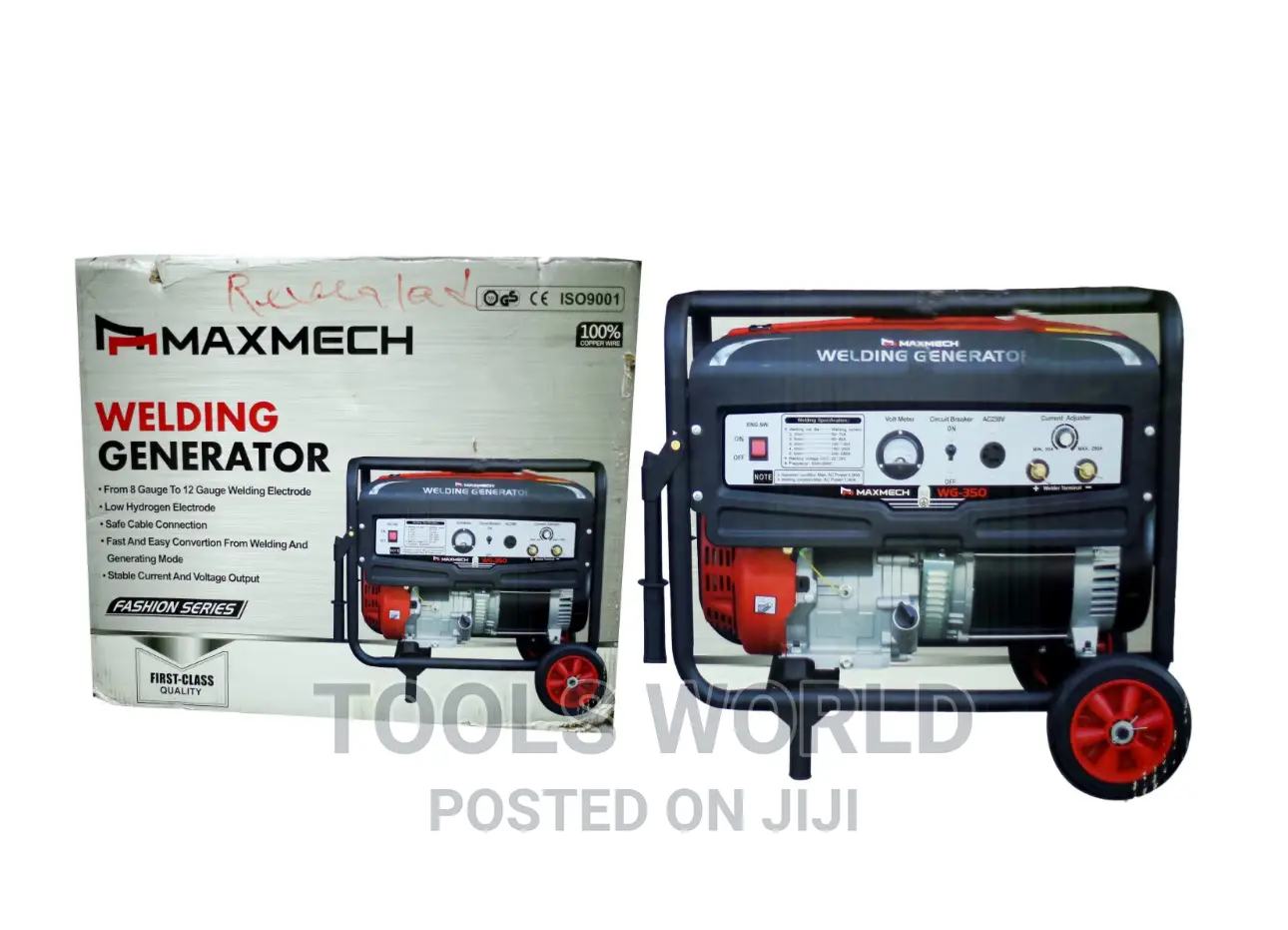 Maxmech Start and Weld Copper Wire Welding Generator 5.5kva
