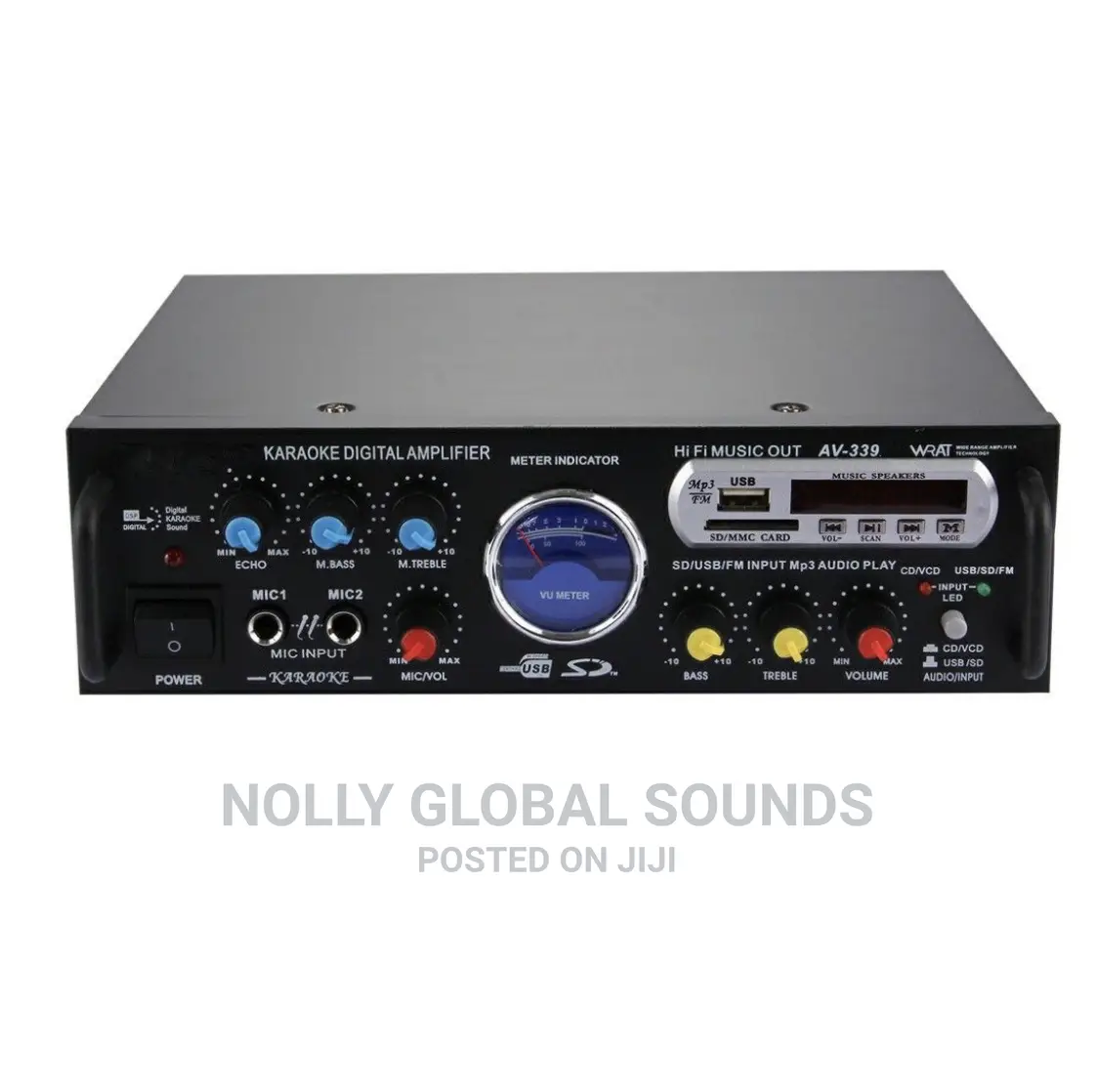 Amplifier MP-3, Karaoke, USB Port, SD Slot, FM