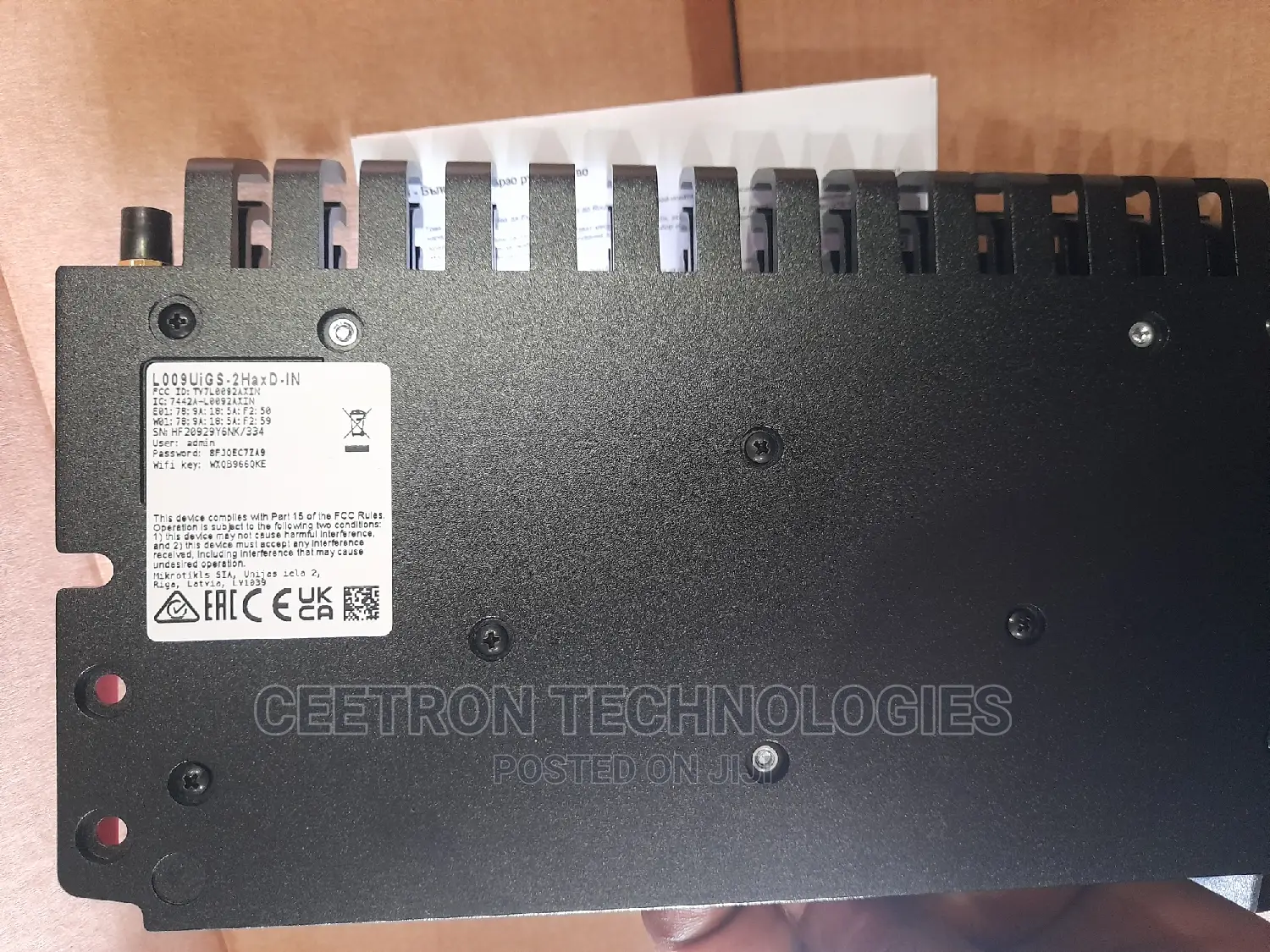 MIKROTIK:L009uigs-2haxd-in (Formerly Rb2011uias-2hnd-In)