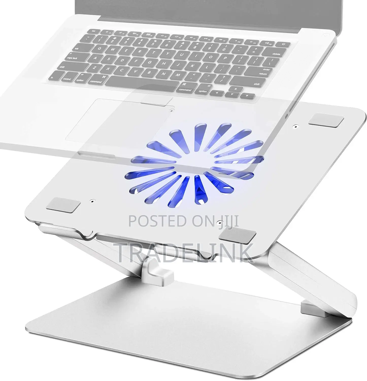 Adjustable Laptop Stand With 2 Built in Cooling Fan