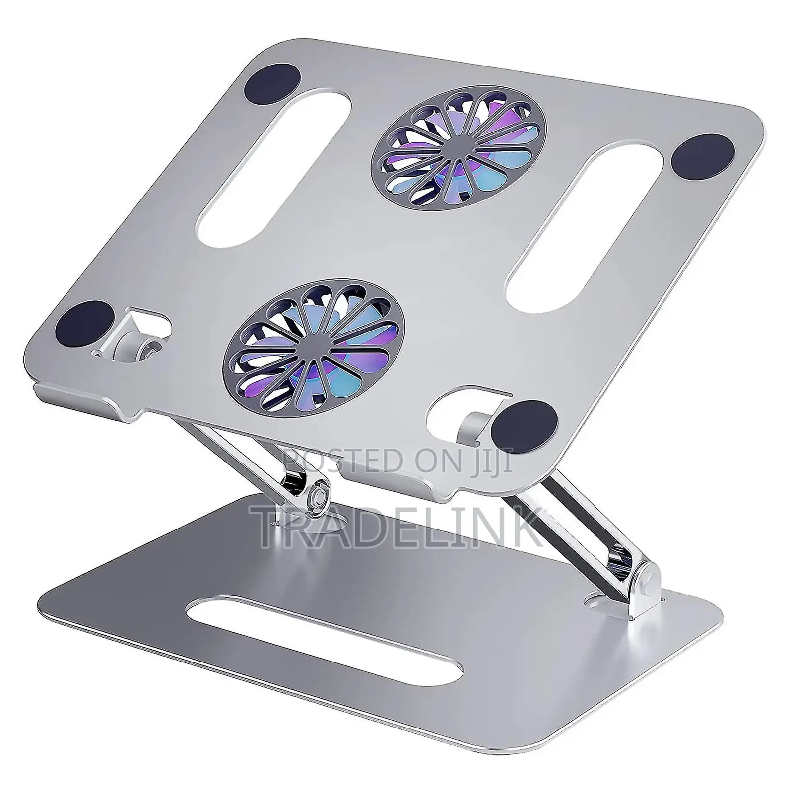 Adjustable Laptop Stand With 2 Built in Cooling Fan