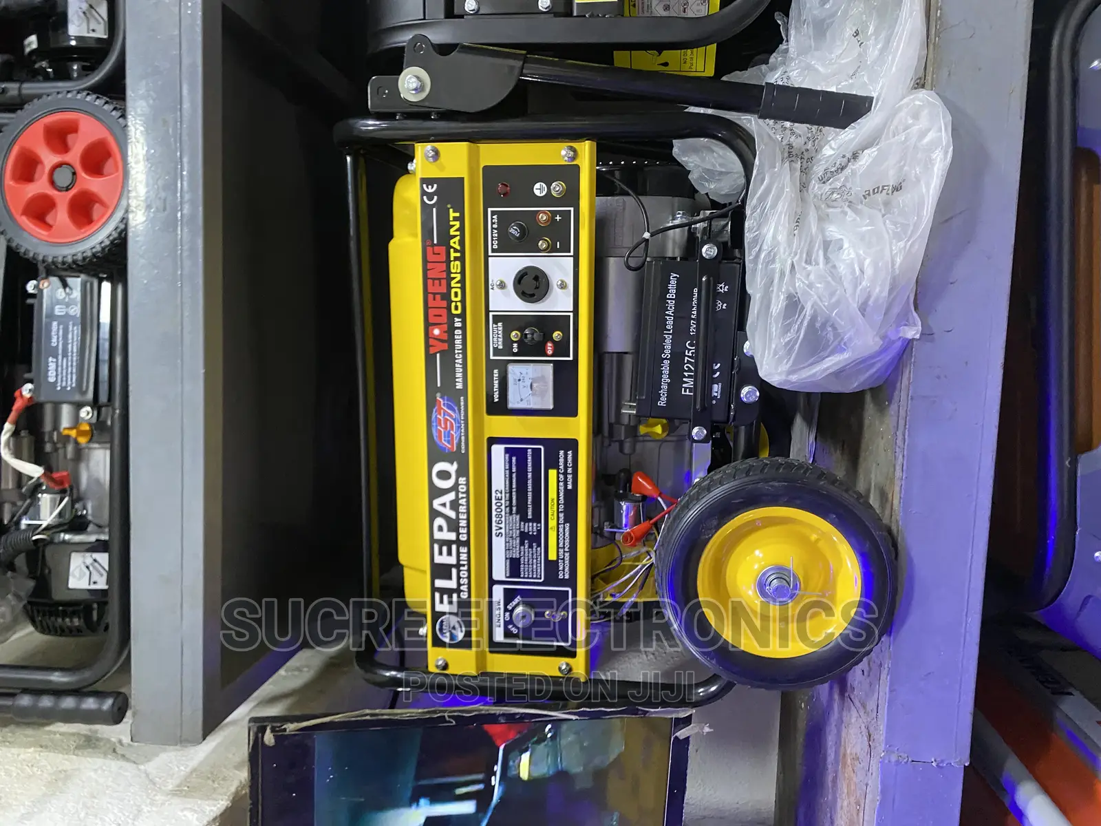4.5kva Elepaq Petrol Generator SV6800E2