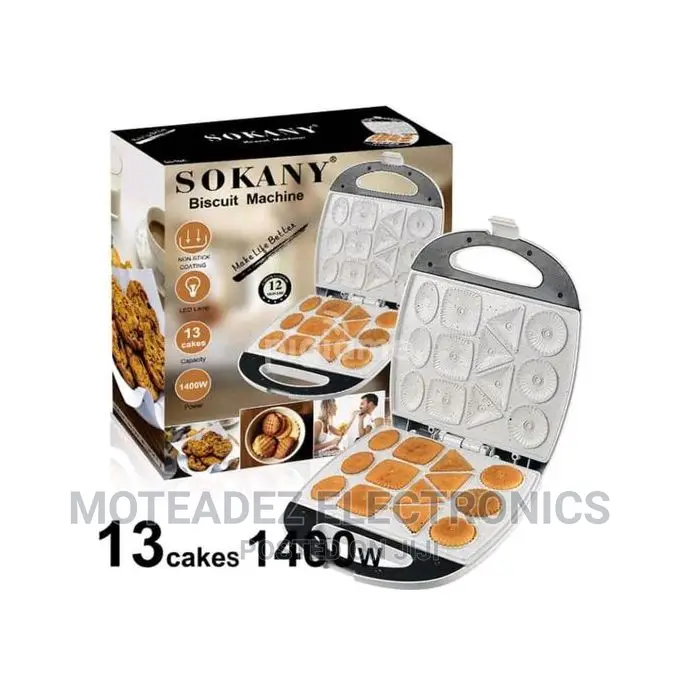 Sokany Electric Biscuit Maker Cake and Cookie Machine