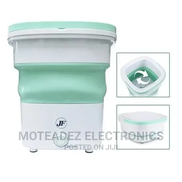 Mini Foldable Single Tub Automatic Washing Machine With Spin