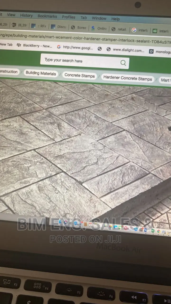 Concrete Stamp , Compound Floor Design, Color, Release,