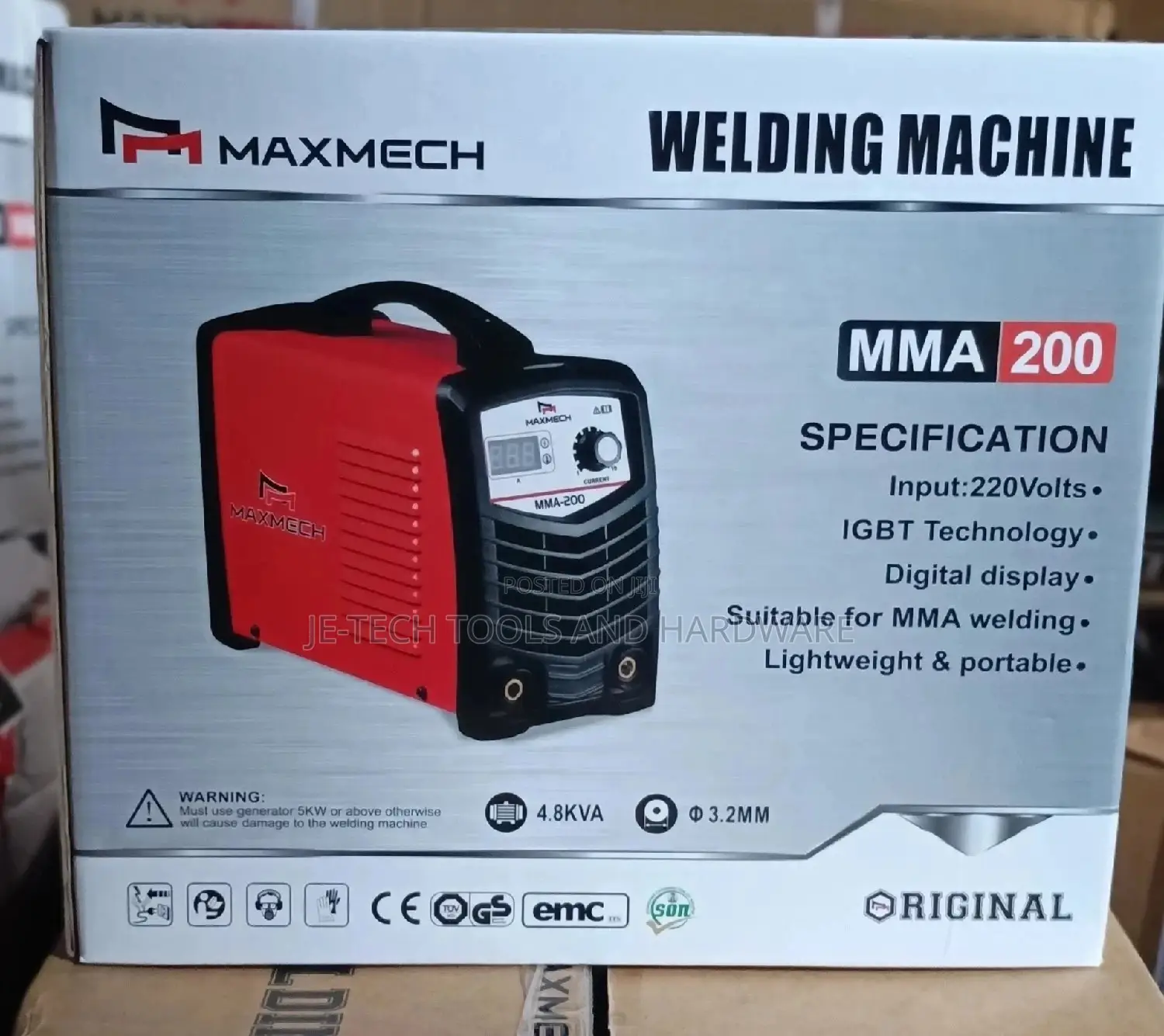 Welding Machine Mma 200 (Inverter)