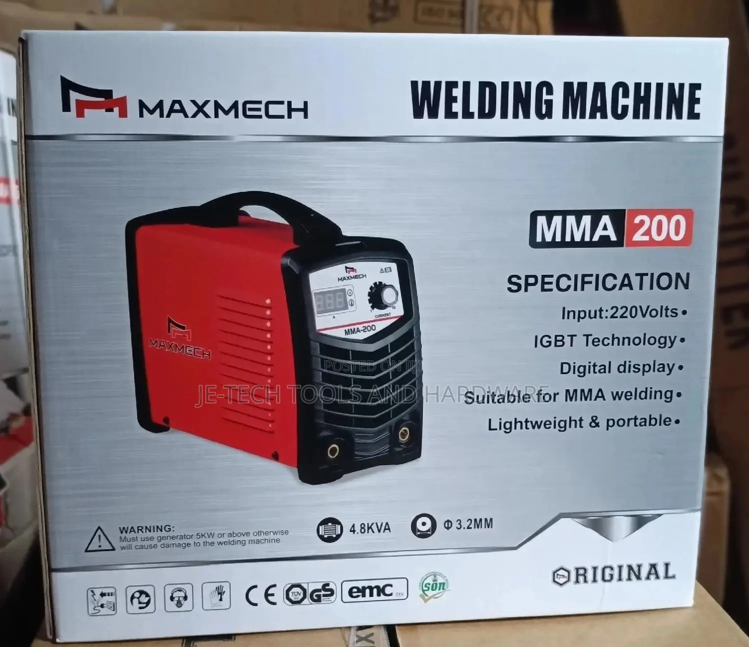 Welding Machine Mma 200 (Inverter)