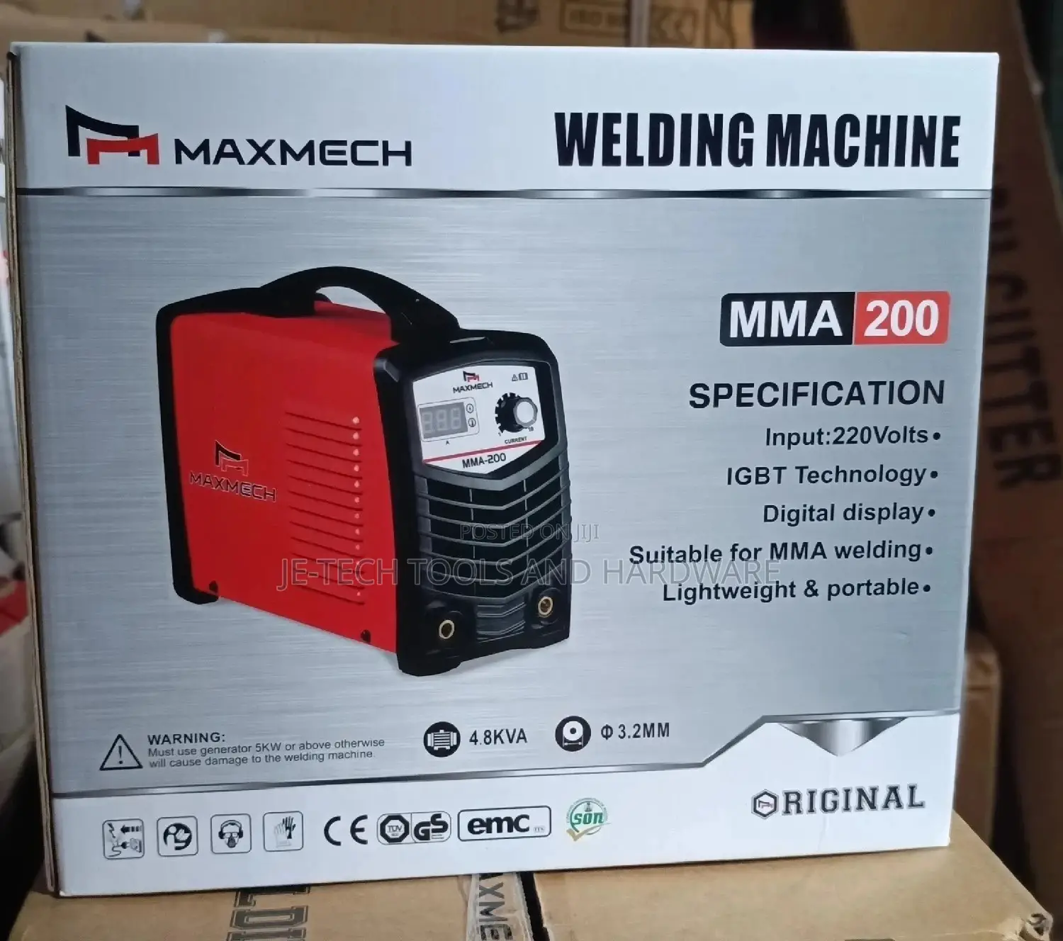Welding Machine Mma 200 (Inverter)