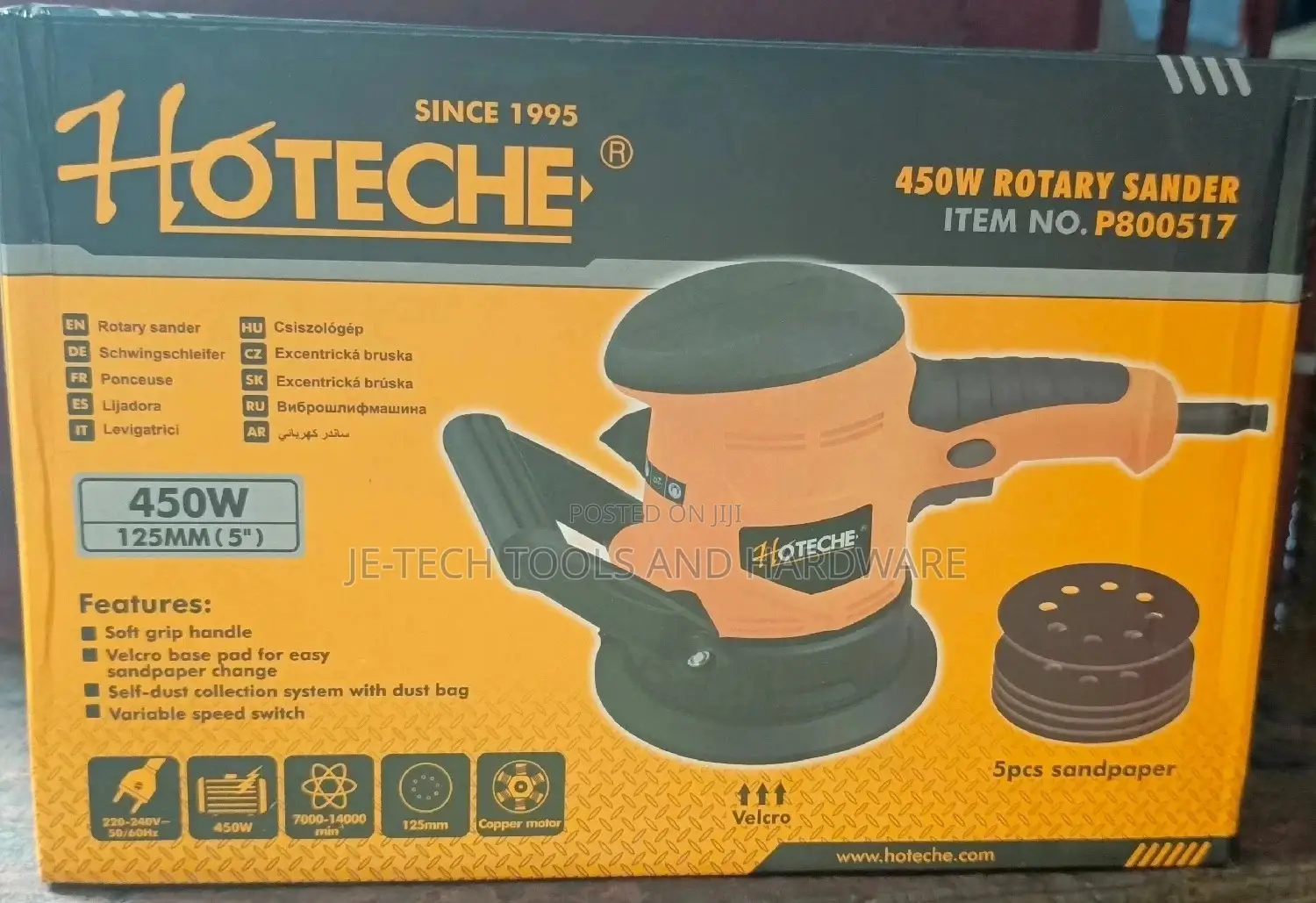 450w Rotary Sander
