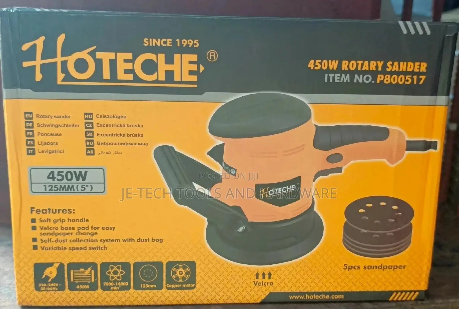 450w Rotary Sander