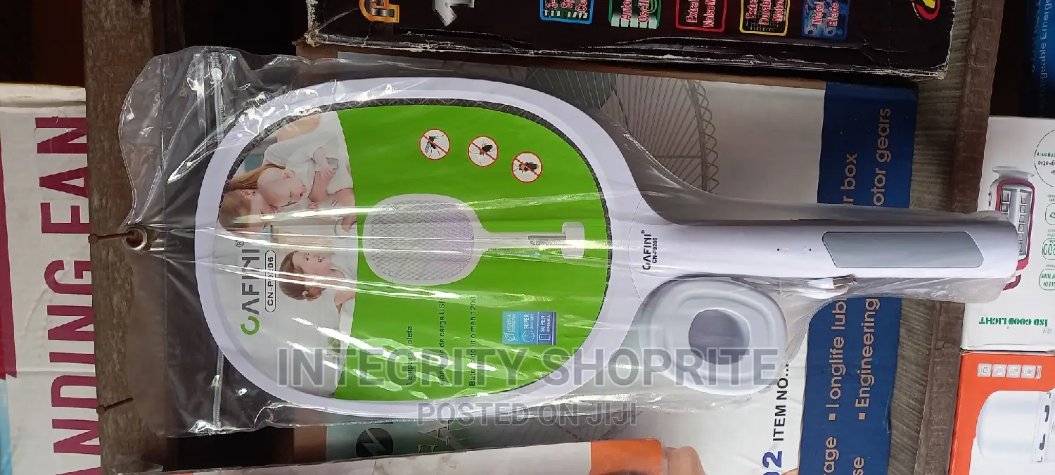Rechargeable Mosquito Killer Bat/Swatter + Solar and USB