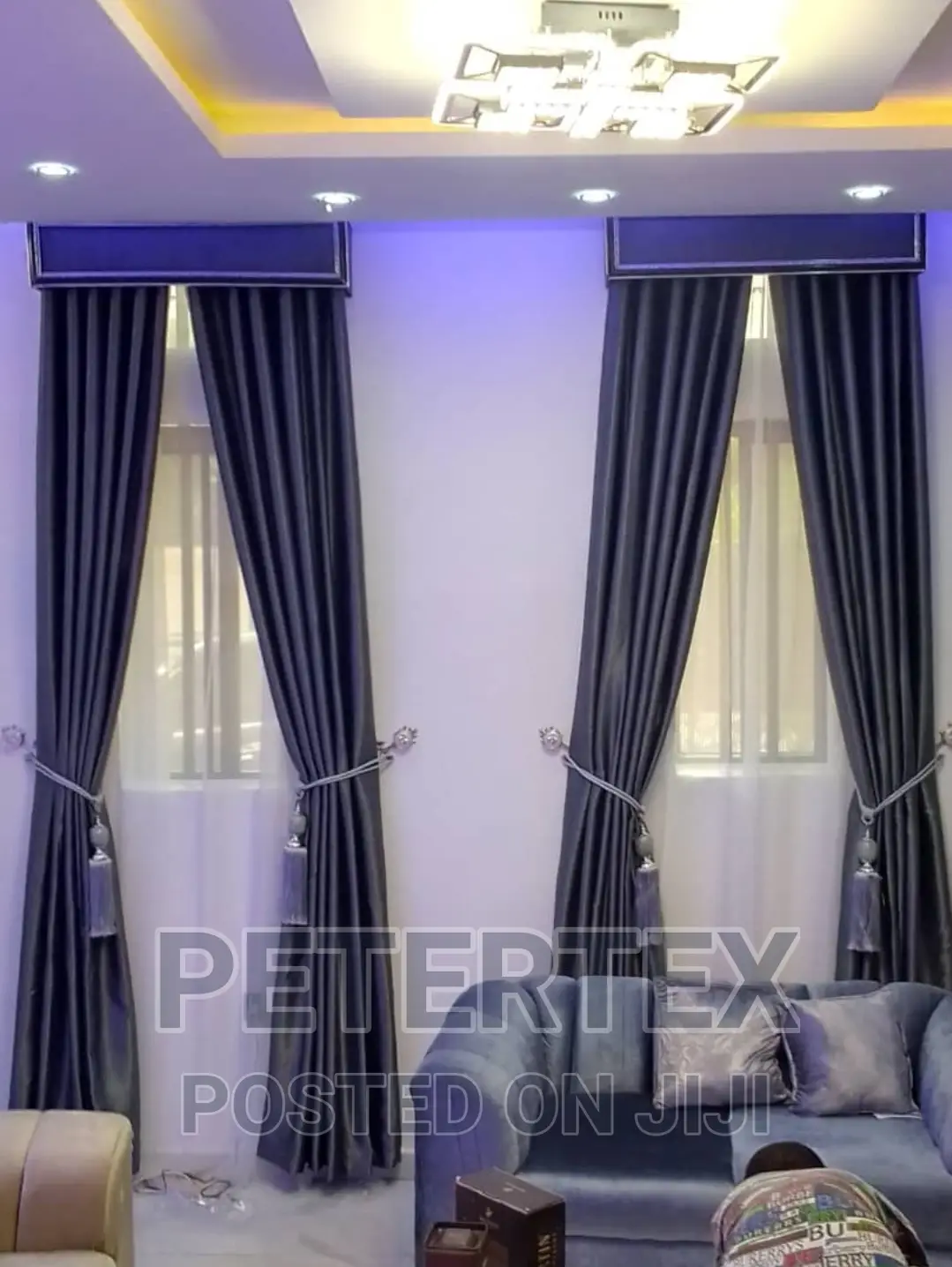 Stock Curtains, With Their Curtain Board