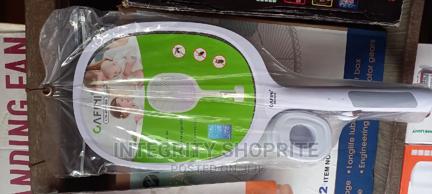 Rechargeable Mosquito Killer Bat/Swatter + Solar and USB