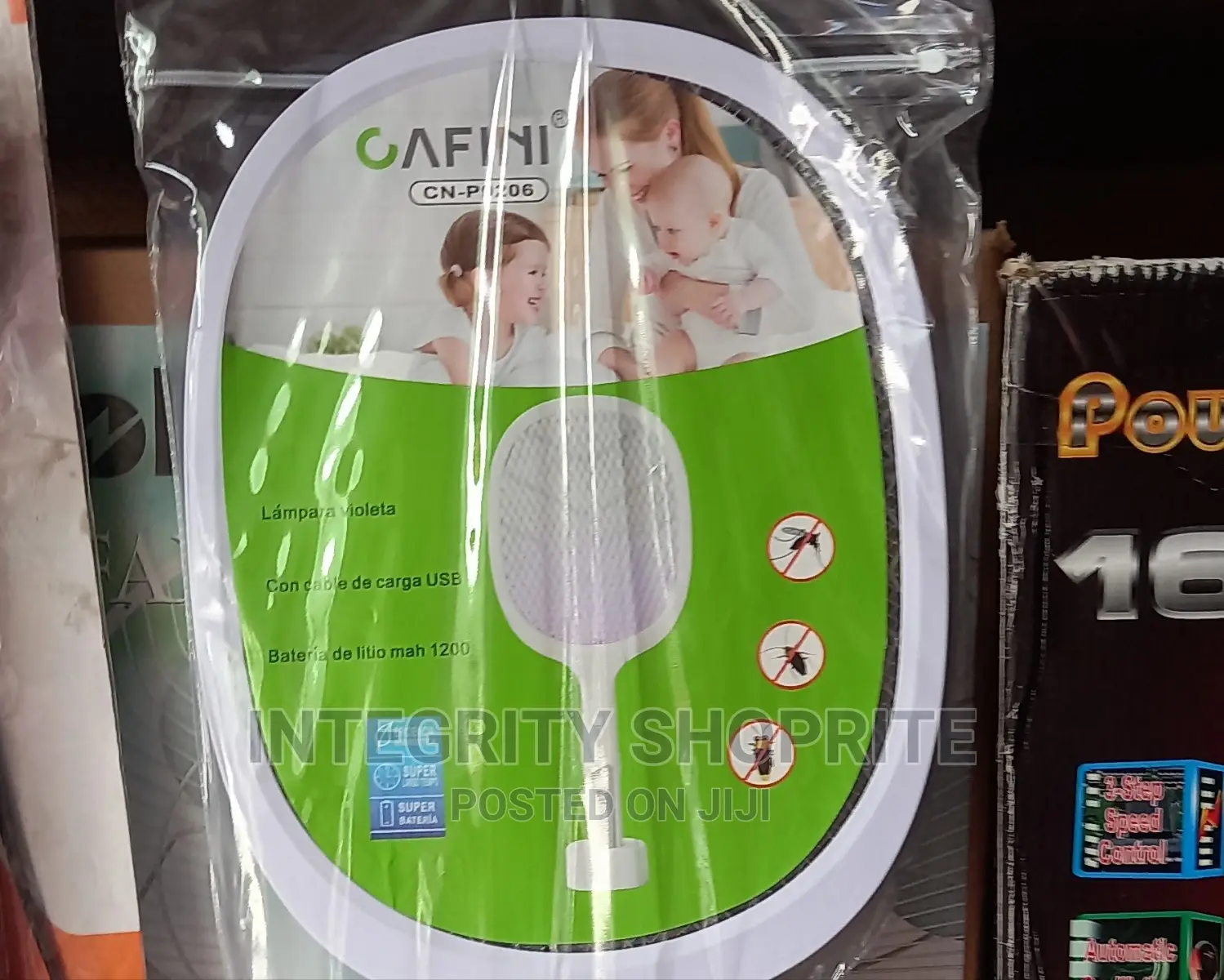 Rechargeable Mosquito Killer Bat/Swatter + Solar and USB