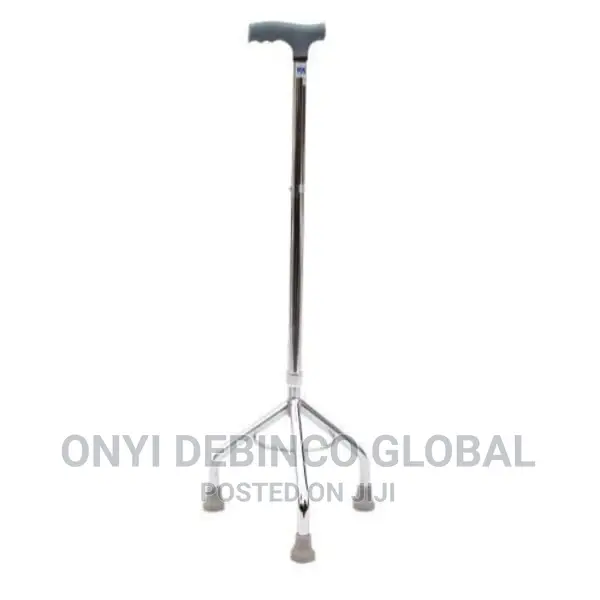 Adjustable and Removable Tripod Walking Stick