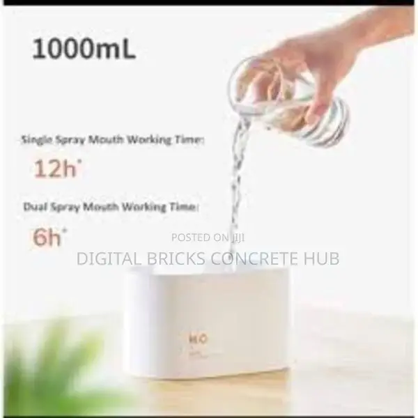 Stylish Wireless Rechargeable Air Humidifier 3600mah
