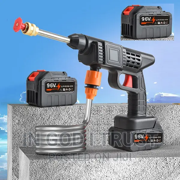 Car Whasher High Pressure Portable Wash Gun 96V