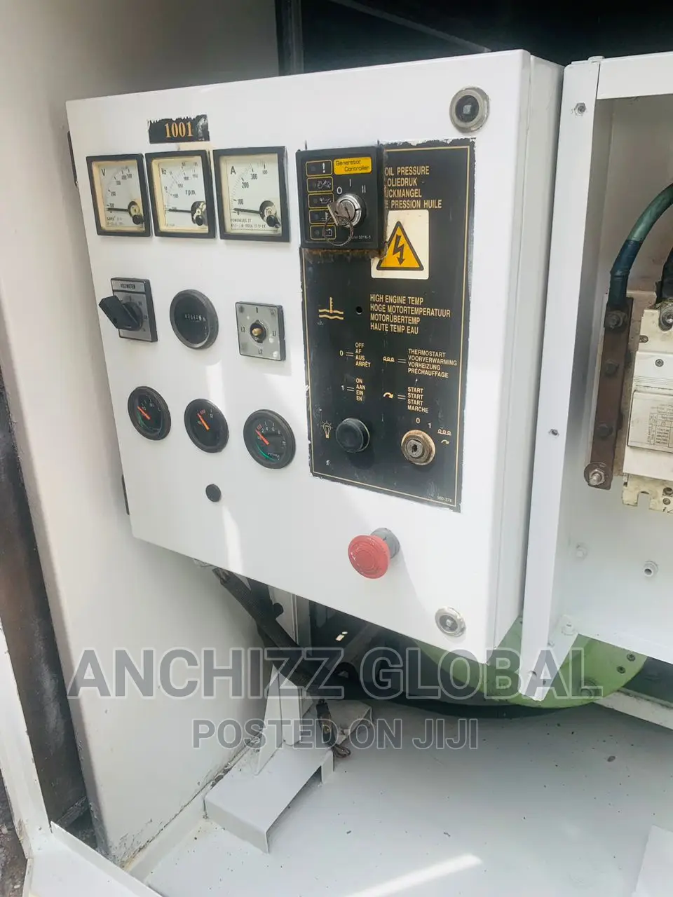 110kva Soundproof Ghaddar U.K Perkins Diesel Generator