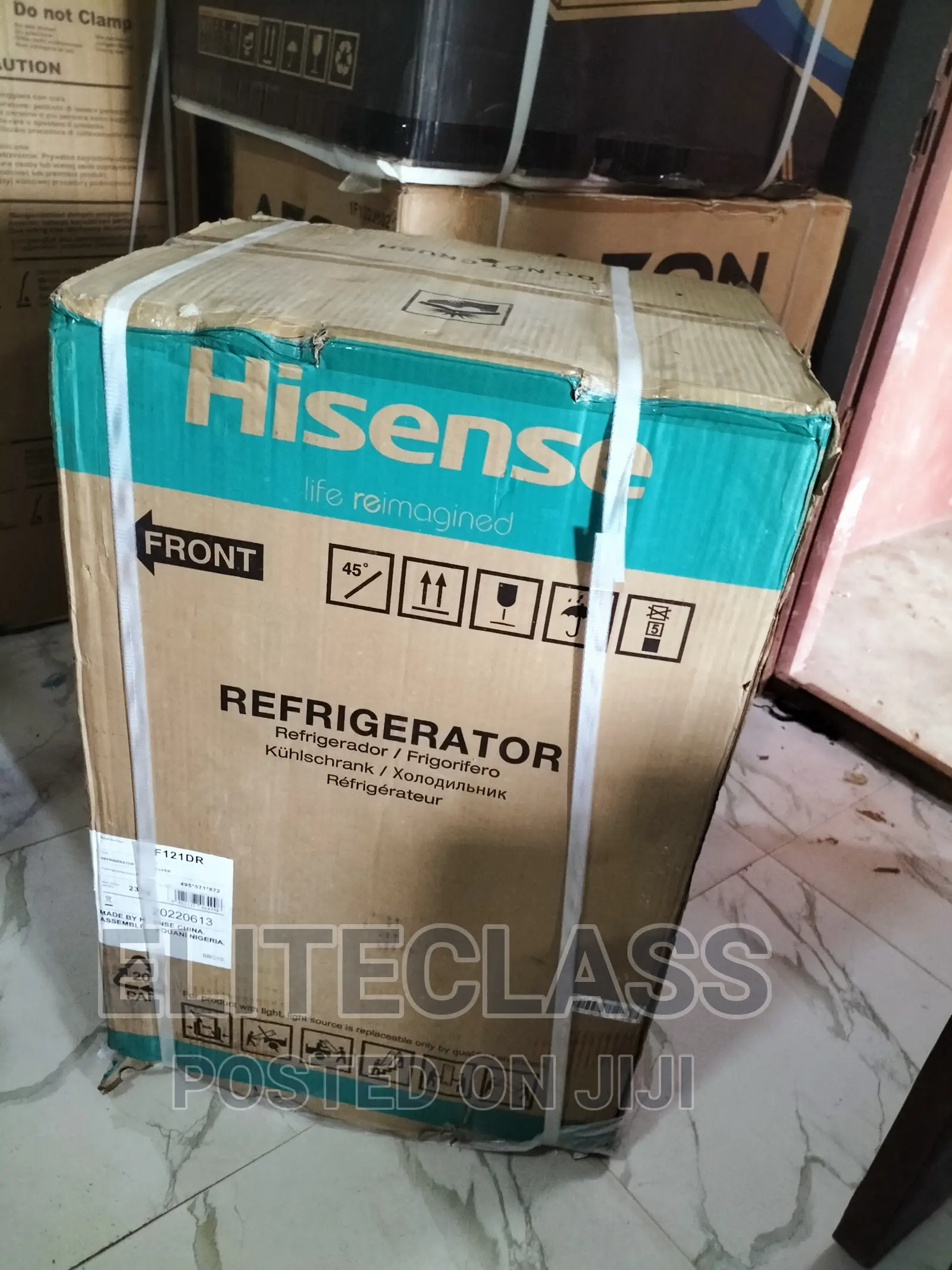 Aazing Hisense 121DR 121L Single Door Refrigerator