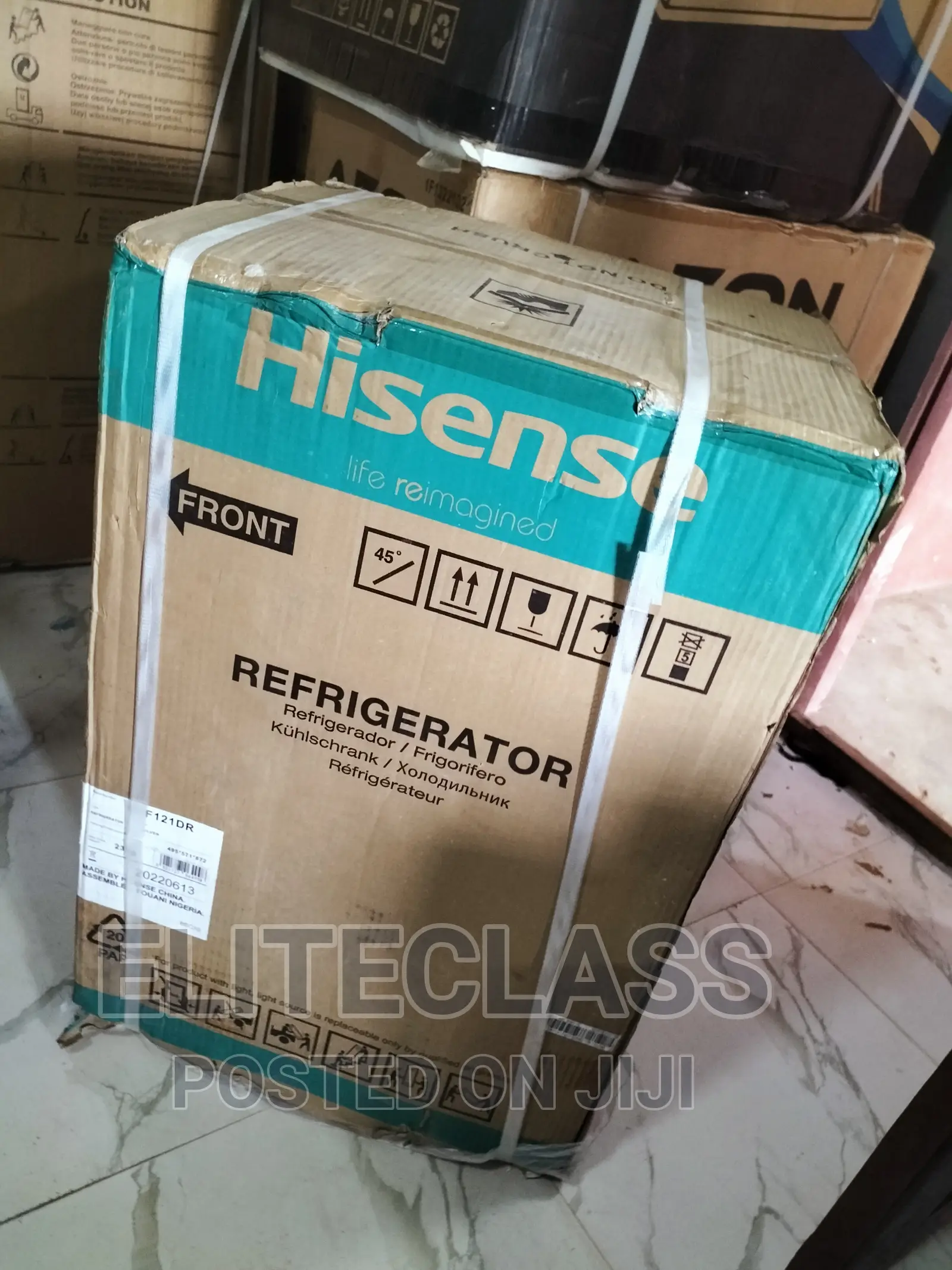 Neatly Hisense 121DR 121L Single Door Refrigerator