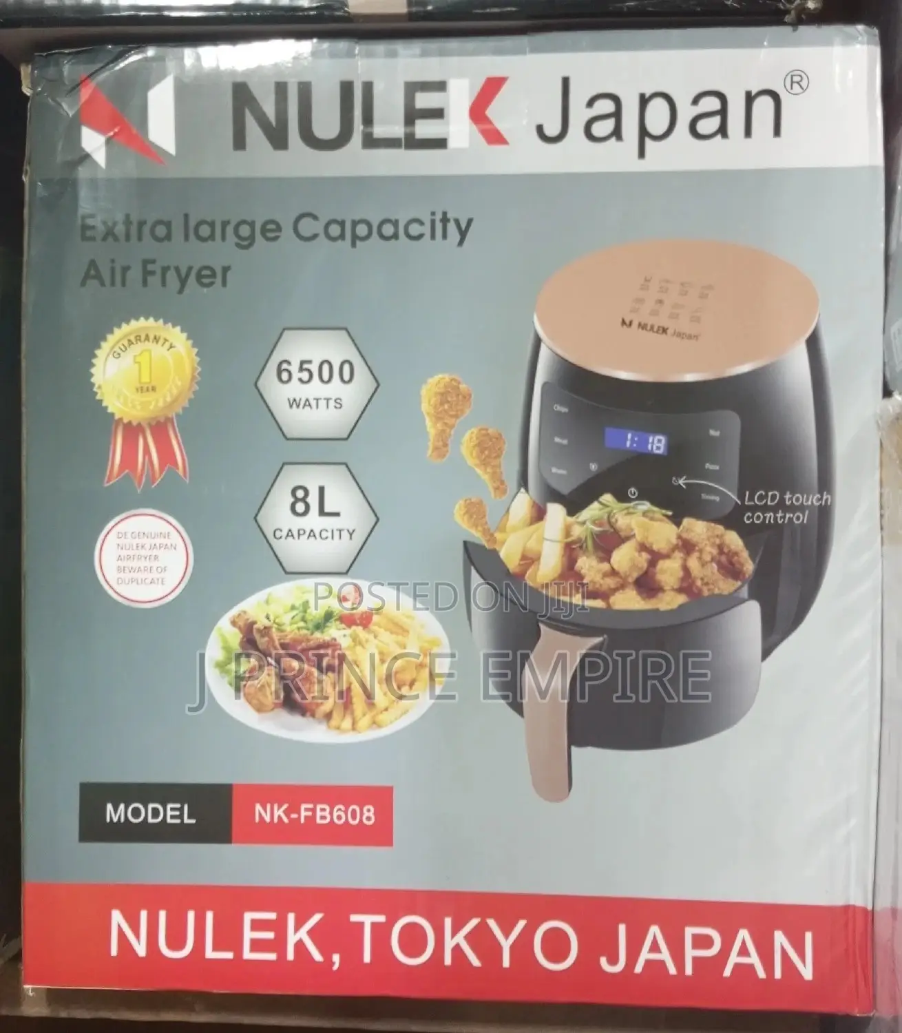 Digital Healthy Airfryer-8l