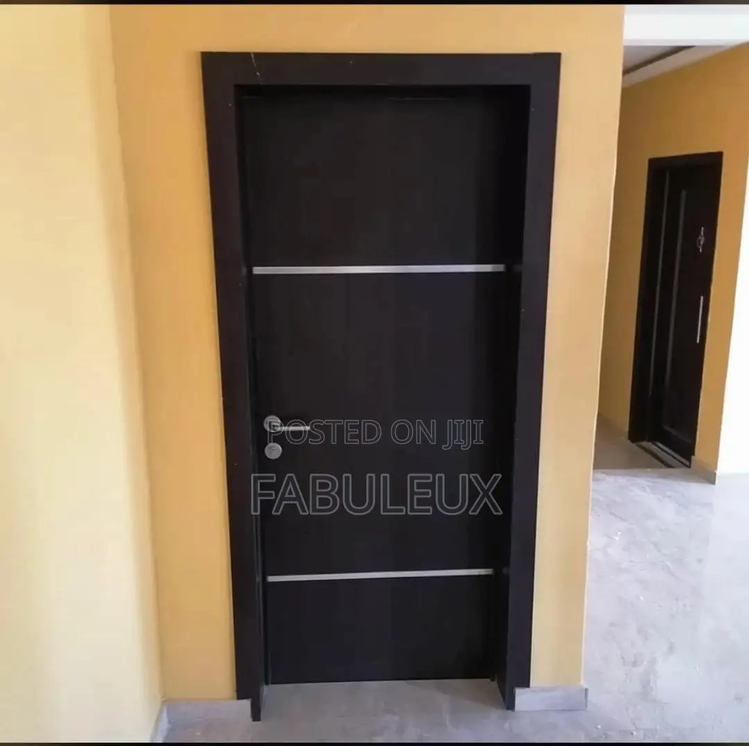 Durable HDF Door With Complete Frame and Architrave