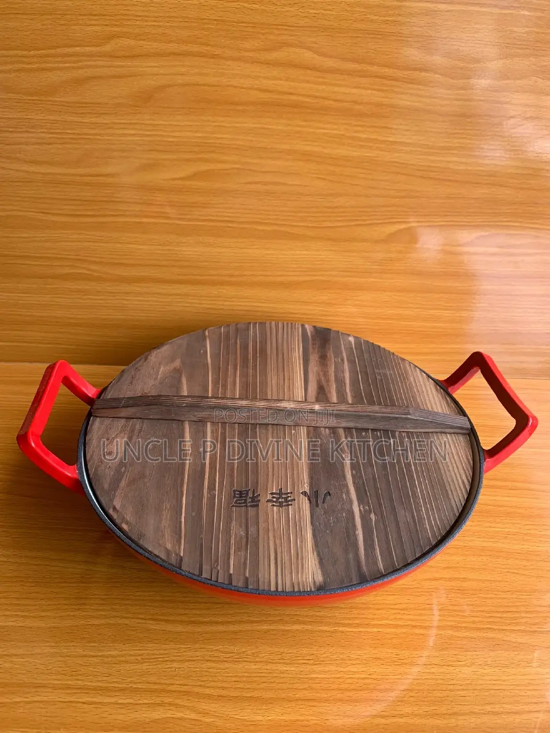 Durable Uk Wok Pan With Wooden Cover (Long Lasting Quality).