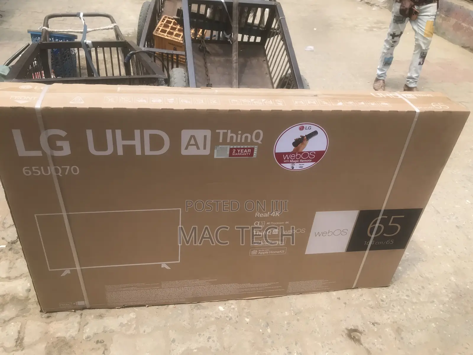 Lg 65 Inches Smart Tv. AI Thinq. UHD Original