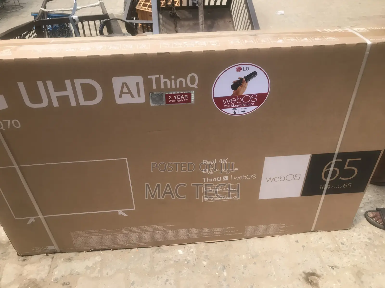Lg 65 Inches Smart Tv. Original