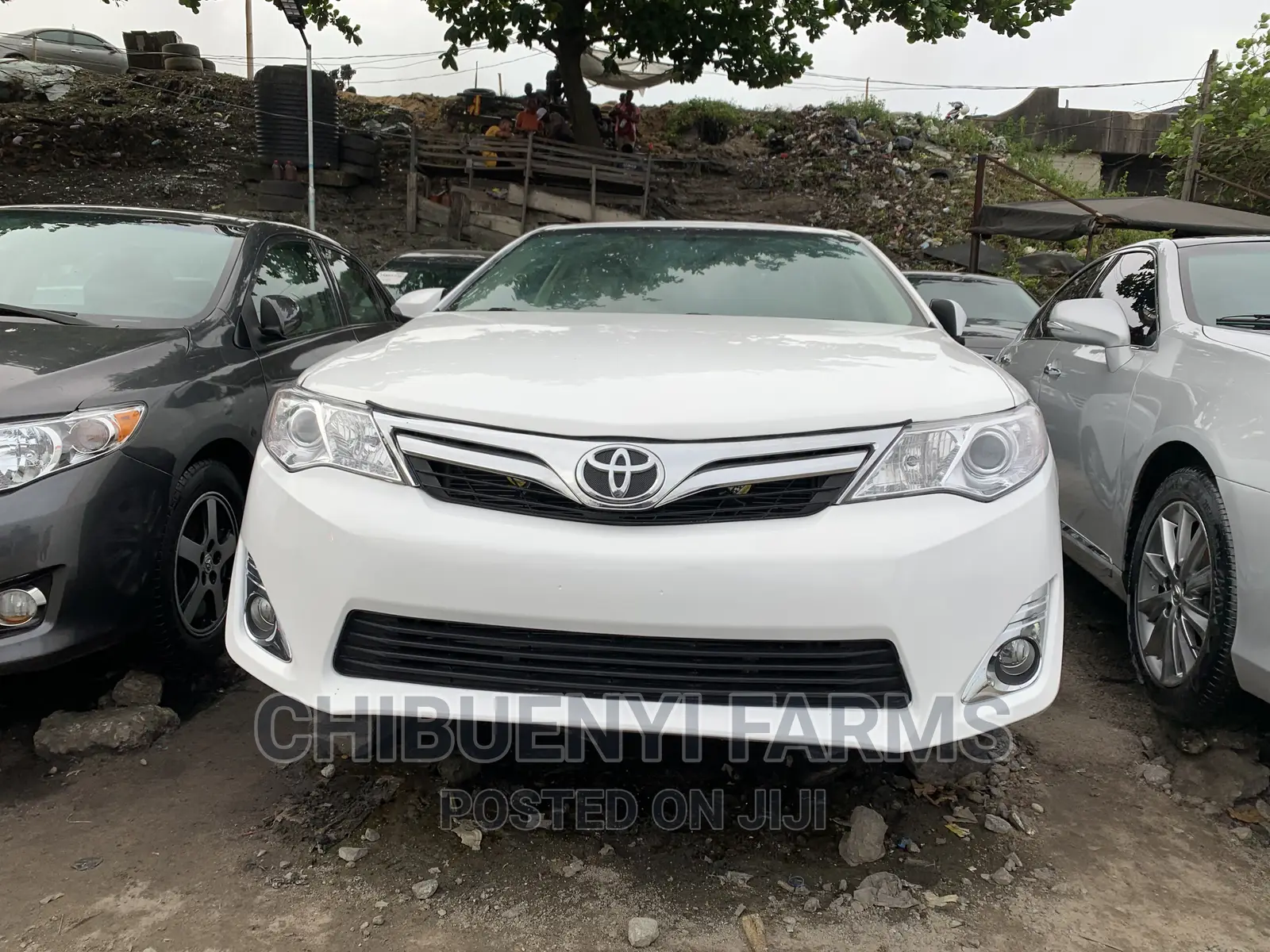 Toyota Camry XLE 4dr Sedan w/Prod. End 11/13 (2.5L 4cyl 6A) 2014 White