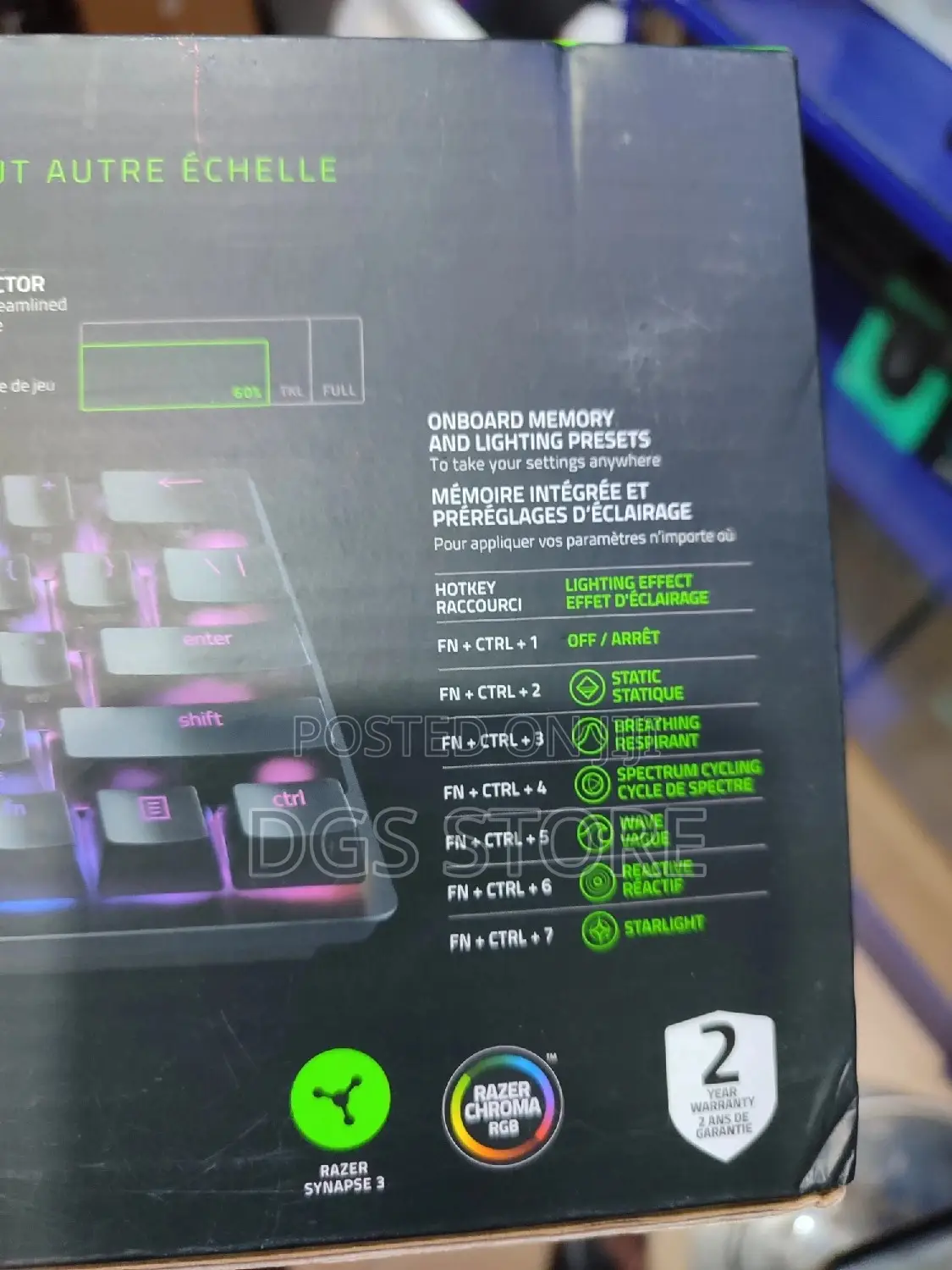 Razer Cynosa V2 RGB USB Gaming Keyboard
