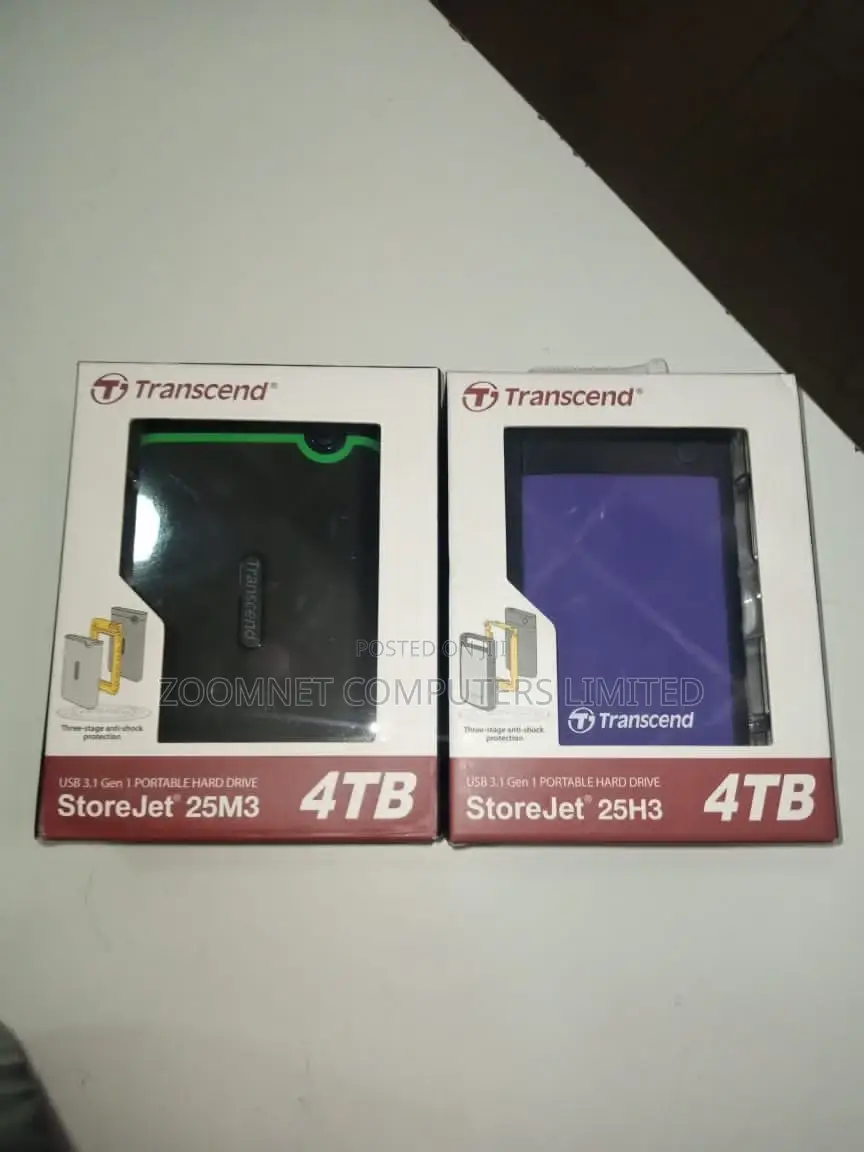 4tb Transcend External Hard Drive