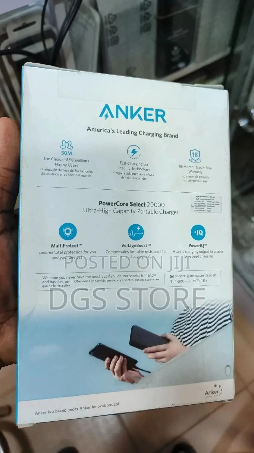 Anker Powercore Select 20,000mah Power Bank