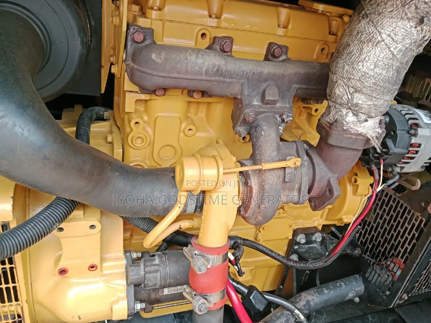 100kva Mantrac Perkins Soundproof Generator 2400 Running