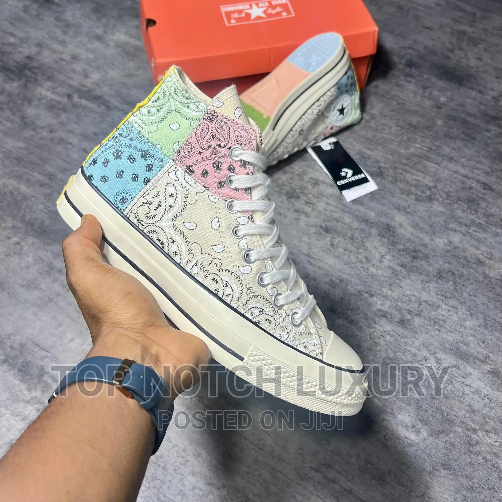 Converse Offspring X Chuck Taylor 70 High 'Paisley-Natural