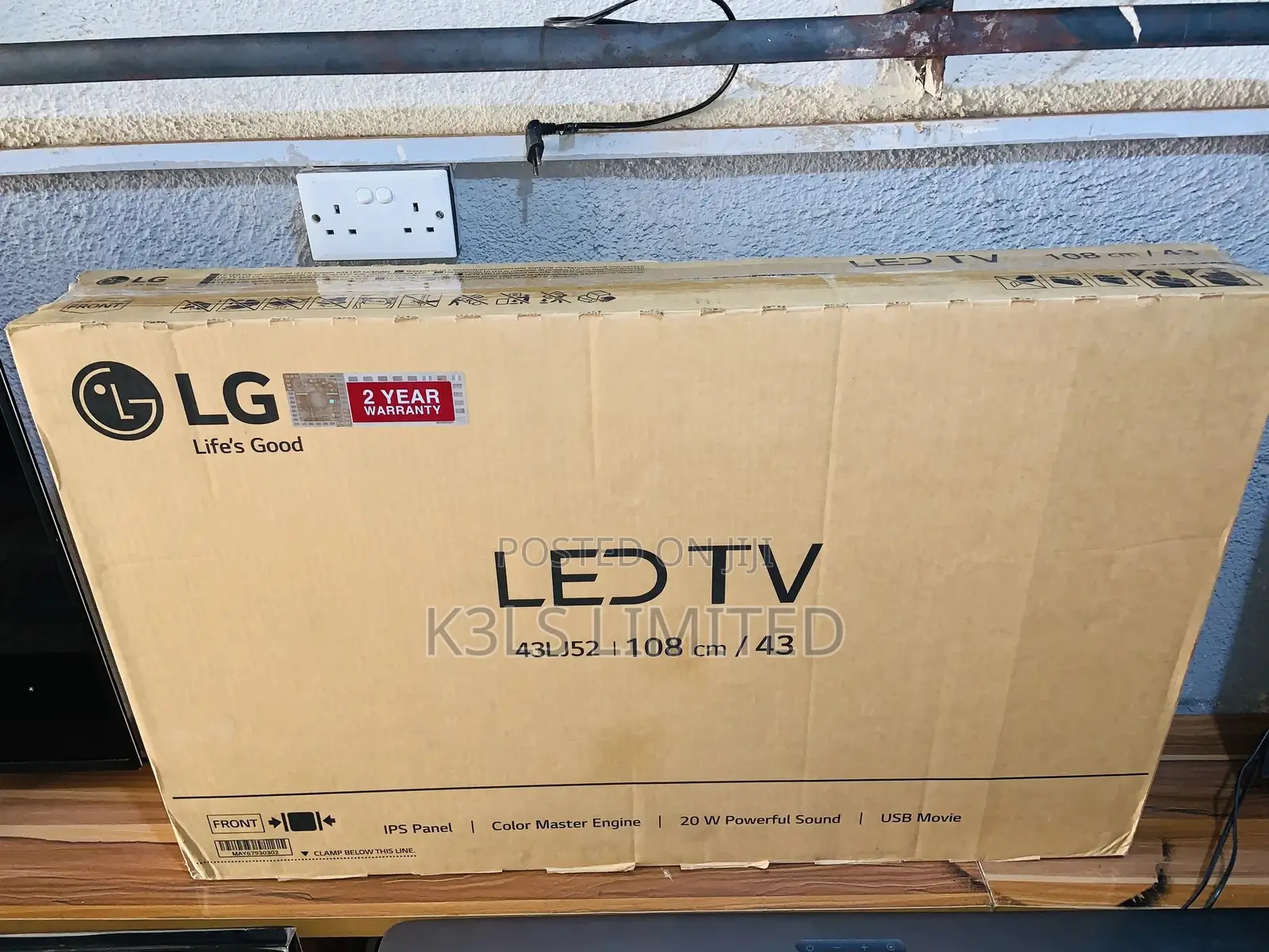 Brand New LG 43inch LED Tv