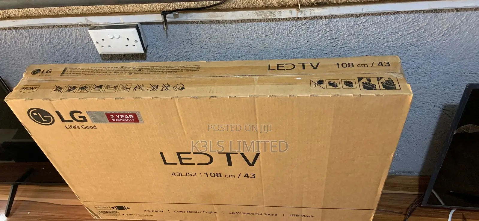 Brand New LG 43inch LED Tv