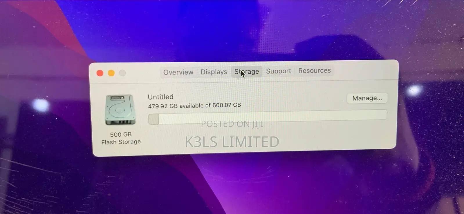 Laptop Apple MacBook Pro 2015 8GB Intel Core I5 SSD 500GB